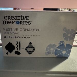 Creative Memories Festive Ornament Build-A-Punch Decorative Punch NIB